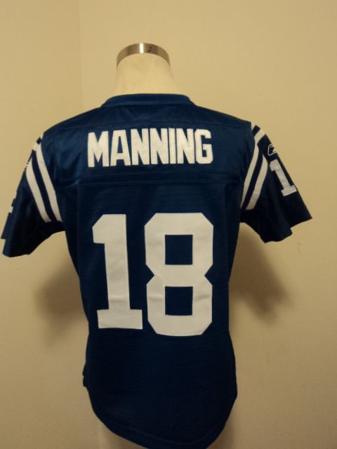   NFL Indianapolis Colts Peyton Manning Premier Sewn Jersey New L  