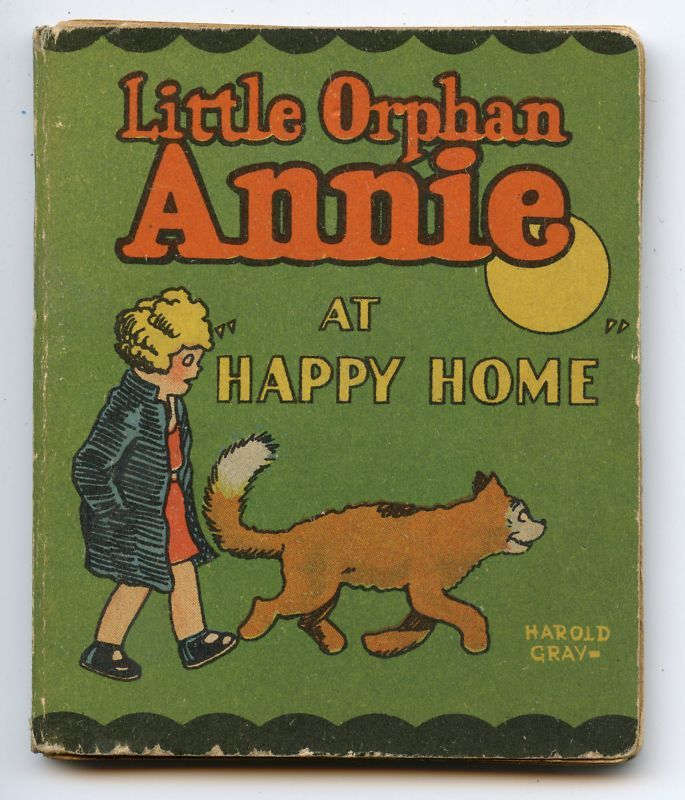 1934 Little Orphan Annie at Happy Home  Little Book EX  