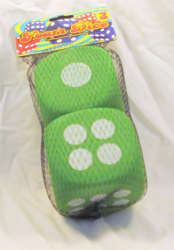 JUMBO FOAM DIE 2.5 Dice Math Manipulative Game Casino Party Favors 