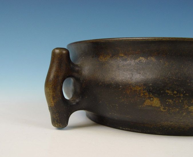 Superb Chinese Bronze Censer Xuande Mark 19th C.  