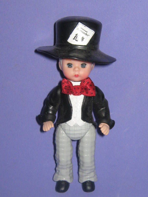 MINI MADAME ALEX DOLL 5 MAD HATTER BOY w/TOP HAT  