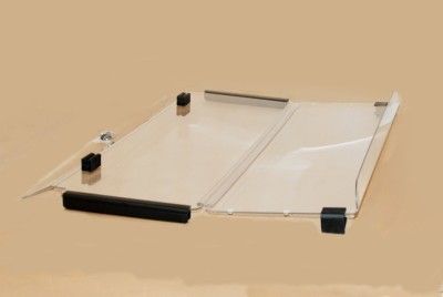 CLEAR Fold Down Windshield for EZGO 95+ Golf Cart FLIP  