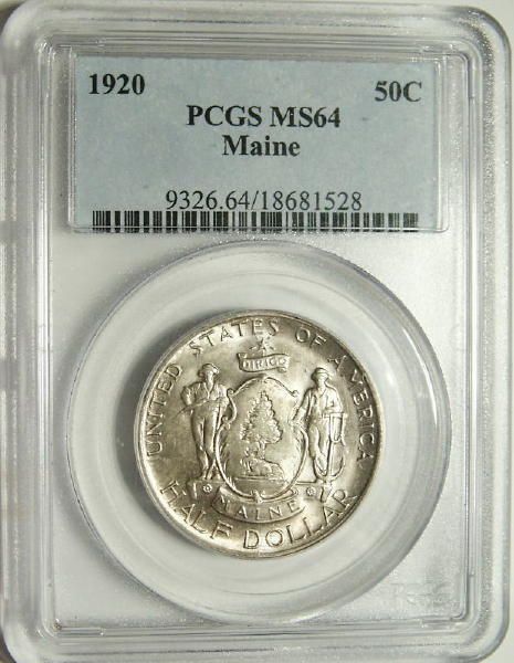 1920 Maine PCGS MS 64  