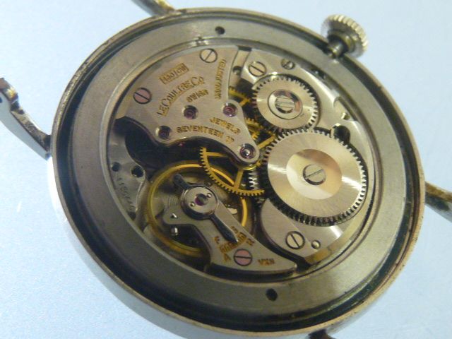   Lecoultre Vacheron Constantin Mystery Dial Diamond Indexes 14k Watch