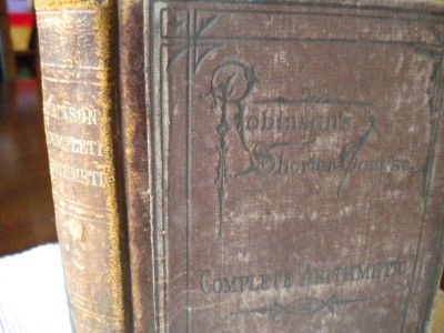 Complete Arithmetic Robinsons Shorter Course HC 1874  