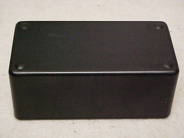 Black Plastic Electronic Project Box Enclosure case  