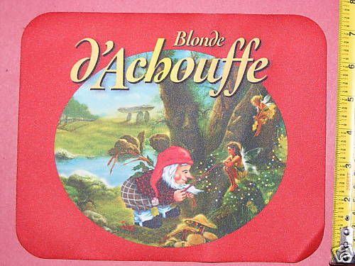 BRAND NEW SEALED LA CHOUFFE BLONDE DACHOUFFE MOUSEPAD  