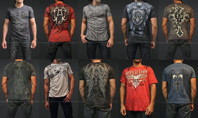 Affliction Tee T Shirt Best Sellers Collection T shirts Top Styles ALL 