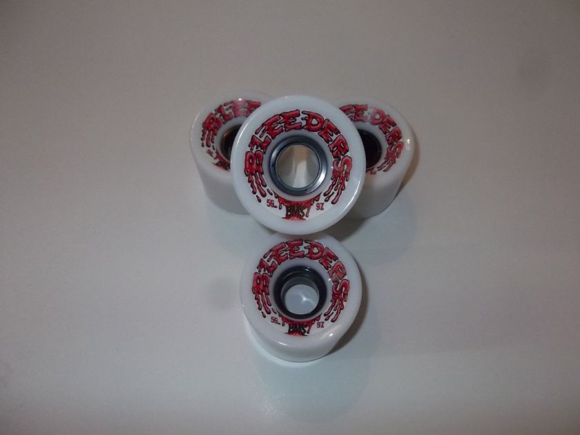 BLEEDERS 59mm 97a Longboard Wheels * Concrete Speed Wheels Faster Than 