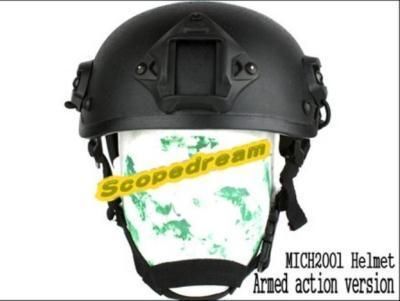 Tactical Helmet MICH2001 Helmet Special action version (BK)  