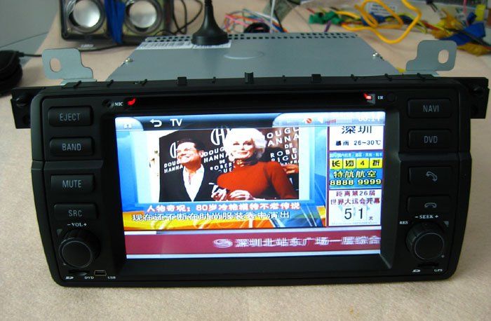 Special 7 inch In Dash Car DVD GPS For BMW 3 Series E46 With Stereo 
