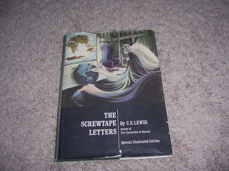 THE SCREWTAPE LETTERS by C. S. Lewis/1st Edition  