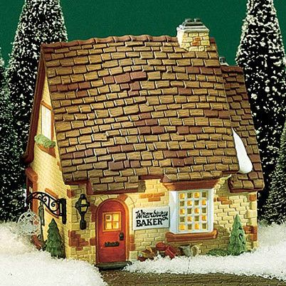 Dept 56 Dickens Village ~ Wrenbury Baker ~ New In Box 58331  