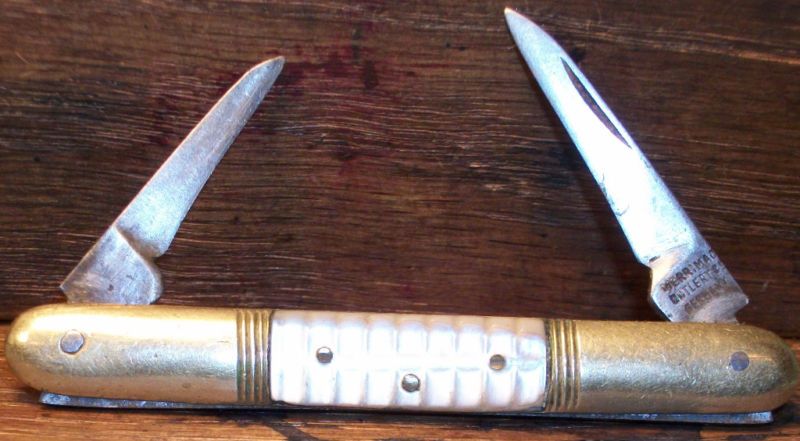 Merrimac Cutlery Germany Mother of Pearl PenKnife c1939  