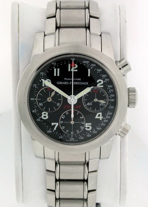 Girard Perregaux Ferrari 250 GT RARE Limited Stainless Steel 40mm Men 