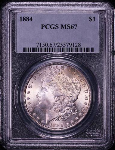   PCGS MS67 ★ SUPERB GEM BU ★ MORGAN Silver Dollar  