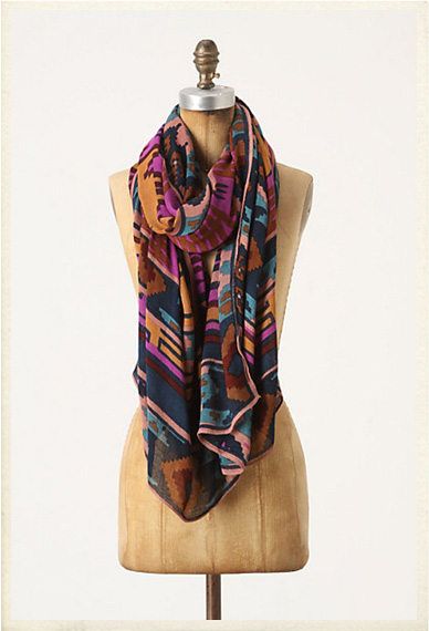 Anthropologie Lilakai Scarf One Size  