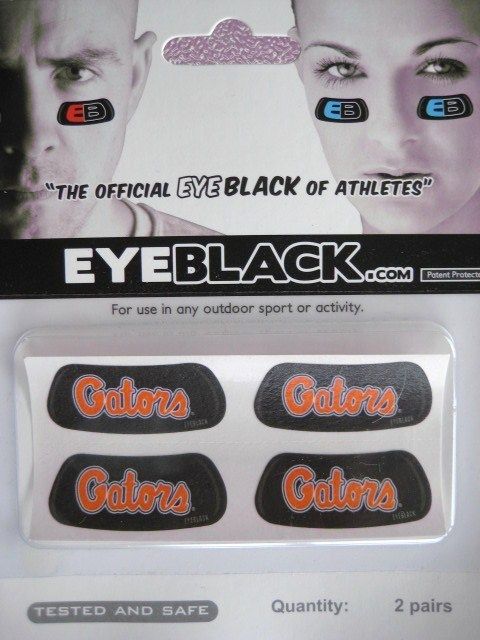 Florida Gators EYEBLACK Strips  