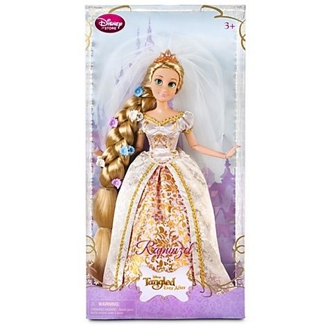 NIB Disney 12 Tangled Ever After Rapunzel Wedding Doll  