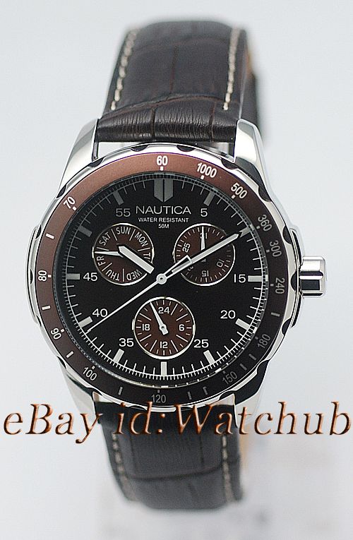 new 2011 NAUTICA WINDSEEKER MULTIFUNCTION MENS WATCH  