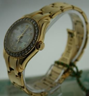 Rolex Diamond Masterpiece 18k Yellow Gold ladies watch  