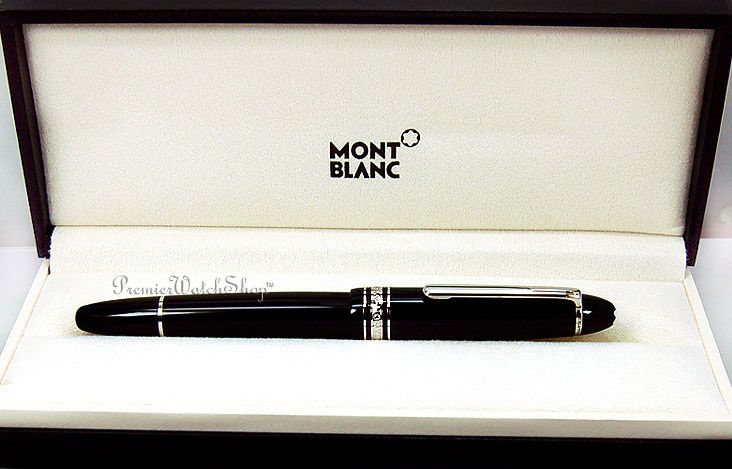 Pen comes with Montblanc box and instruction booklet.