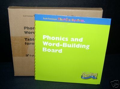 Scott Foresman Magnetic Word Building Boards SetNEW  