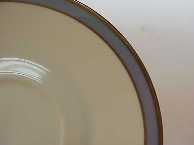 ROSENTHAL FINE CHINA~GALA BLUE PATTERN~SET of 6 SAUCERS  