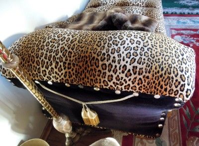 CHAISE LOUNGE, RESPLENDANT, ONE OF A KIND, CUSTOM MADE, *SALE*  