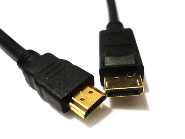   DP male source to HDMI male sink Video Audio Converter cable,6ft 1.8