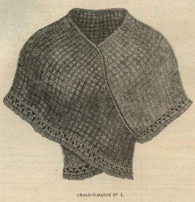 52 CIVIL WAR ERA 1861 CROCHET & KNITTING PATTERNS  