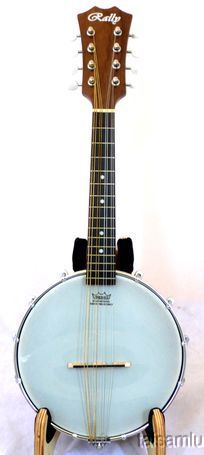 Rally mandolin banjo 8 string REMO head DMB 02  