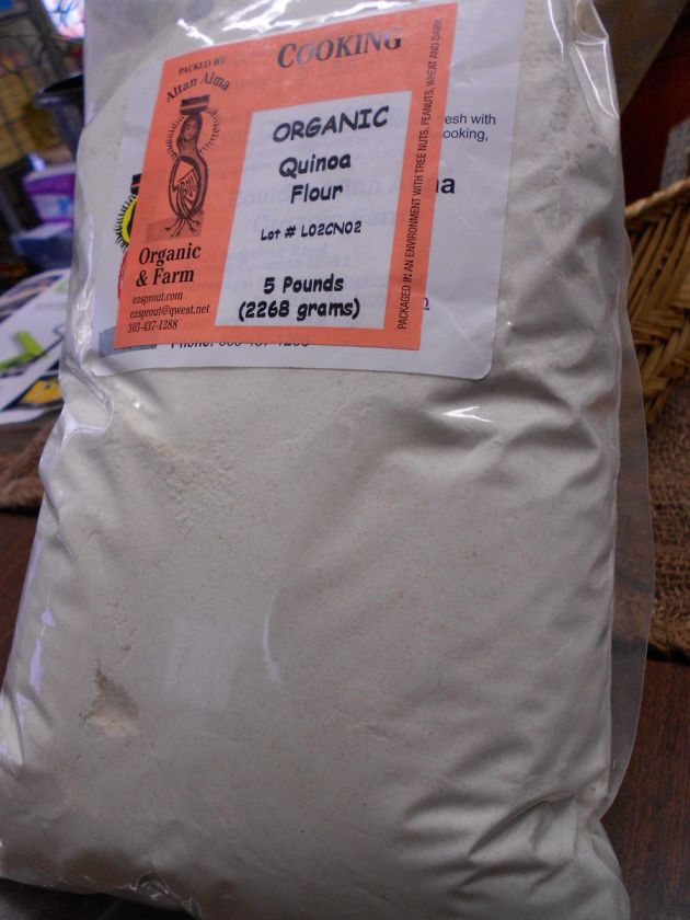 Certified Organic Quinoa Flour 5 lb.  