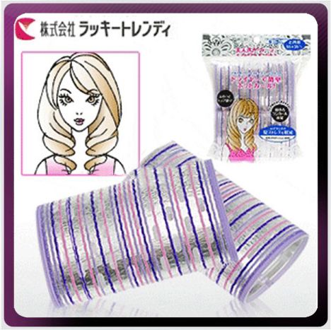 2pcs Magic Hair Curler Velcro Cling Hair Rollers Curler  