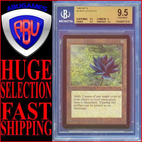 Black Lotus   Beta   ID# 6667818   BGS 9.5 GEM MINT (9.5   9   9.5   9 