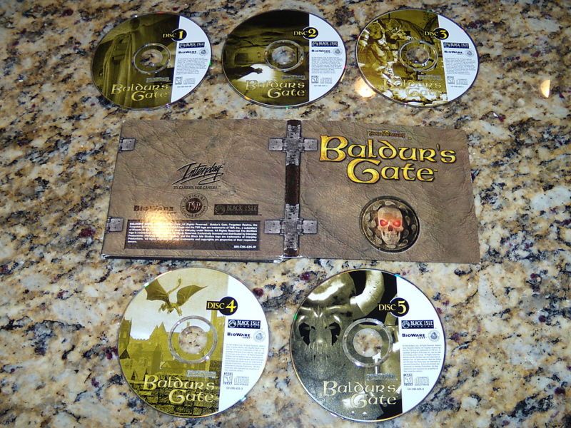 BALDURS GATE BALDURS PC XP COMPUTER GAME  