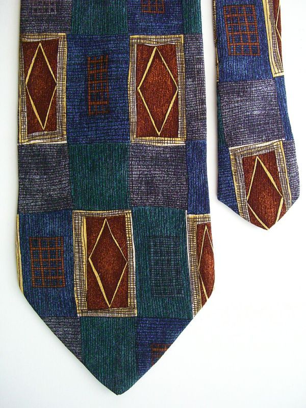 3910 EMILIO ROMANO   ITALY Tie Mens Necktie 68 X Long  