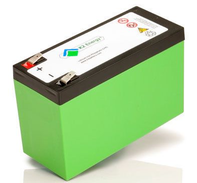 K2 Energy 12V 7Ah Lithium Iron Phosphate Battery  