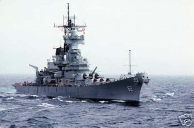 Battleship New Jersey BB 62 Navy 1982 Long Beach CA  