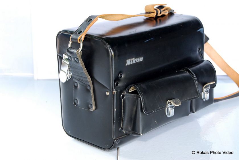 Vintage Nikon FB5 F camera case genuine compartment  