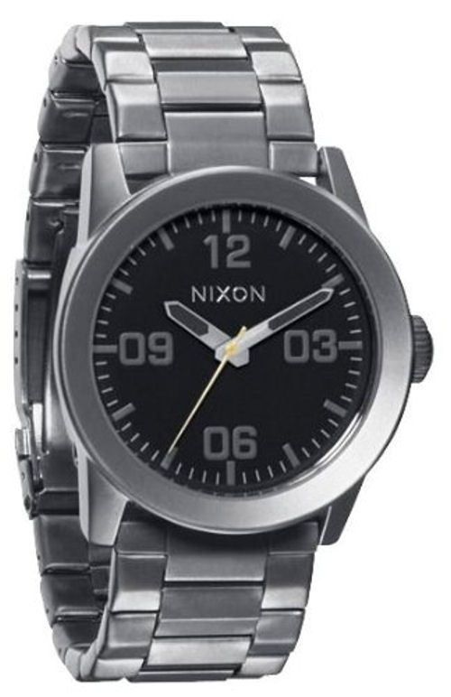 NIXON A276 680 PRIVATE SS ALL GUNMETAL / BLACK WATCH  