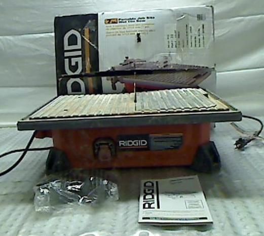 RIDGID 7 in. Job Site Wet Tile Saw TADD  