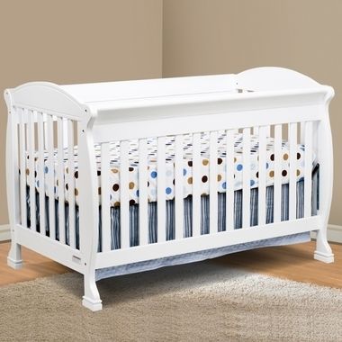 DaVinci Jacob 4 in 1 Convertible Crib in White, M8301W  