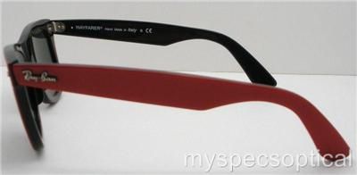 Ray Ban Classic Wayfarer 2140 955 50 Red New Authentic  