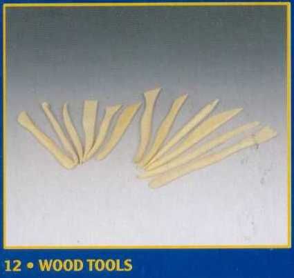   on a brand new set containing 32 clay tools (as pictured below