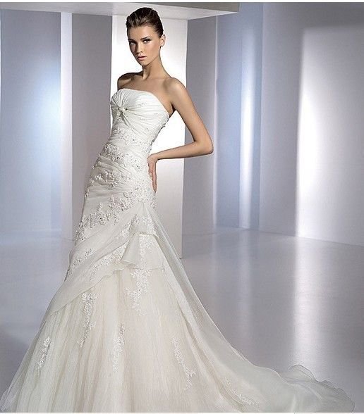   currently we supply over 30 bridal shops in north america and europe