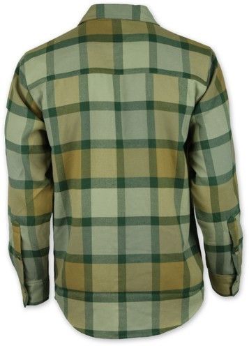   HAVOC TECH FLANNEL SNOWBOARD SHIRT, L Ride Low Falcon Plaid  