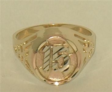 GENUINE #15(SWEET 15) RING