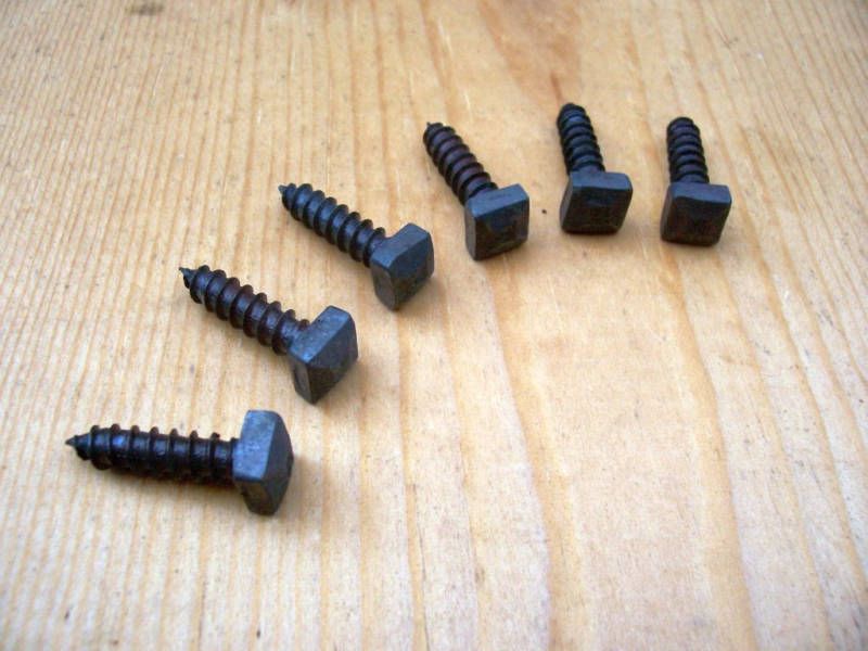   Forged Headed Lag Screws Blacksmith Wood Screws Fasteners USA  