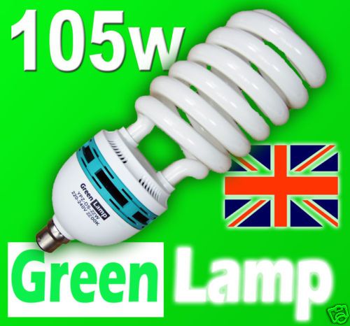 105w = 525w Energy Saving Warm Light Bulb Bayonet B22 5060245410182 